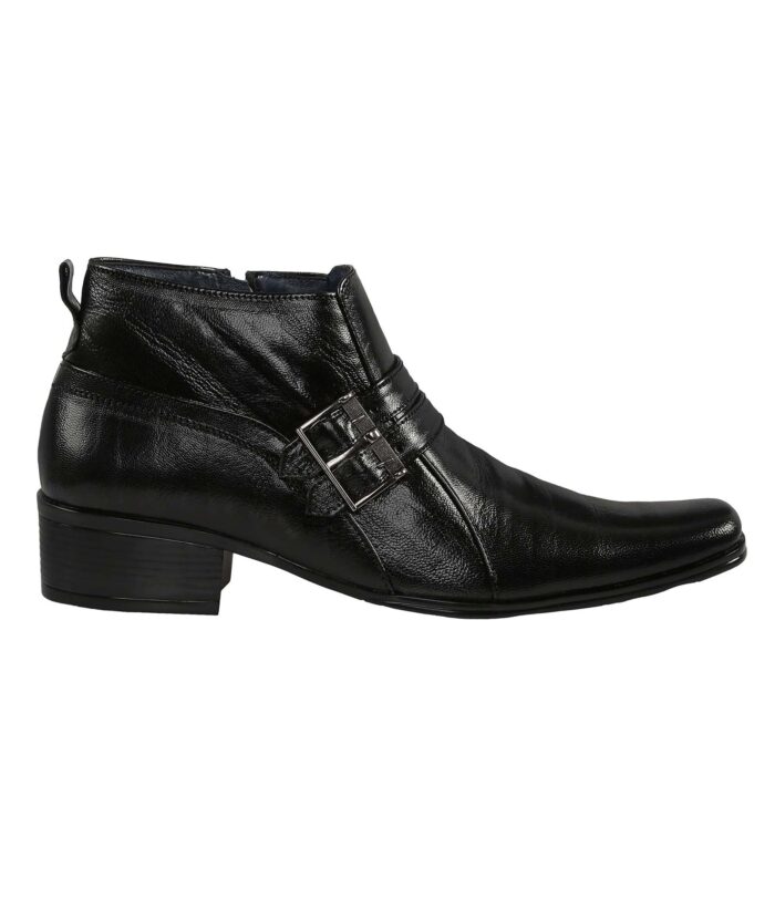 Black Leather Boots - Image 2