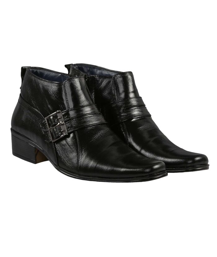 Black Leather Boots - Image 6