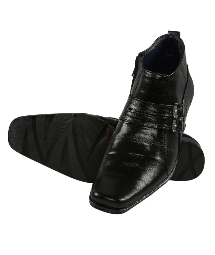 Black Leather Boots - Image 4