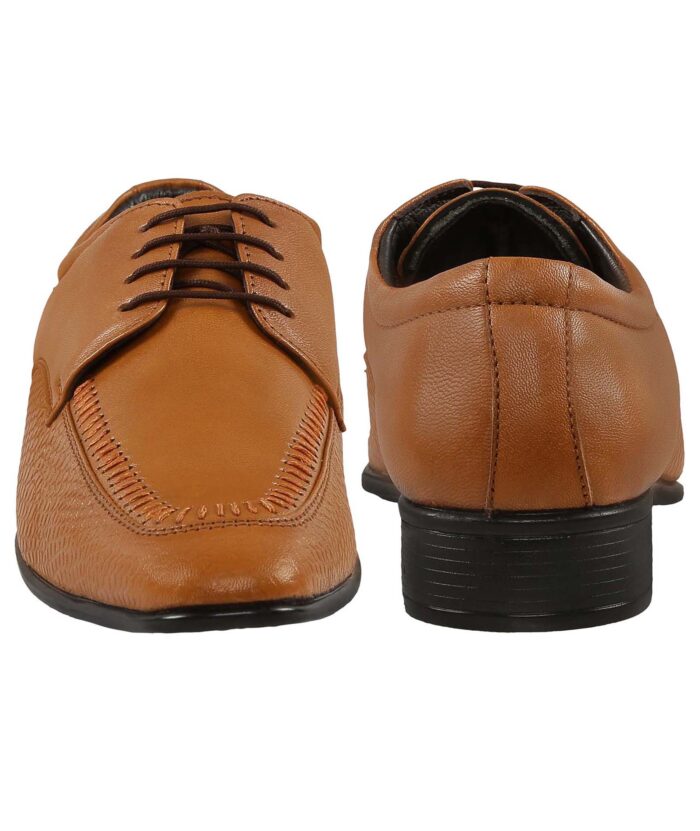 Tan Leather Lace Ups - Image 3