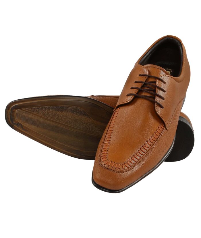 Tan Leather Lace Ups - Image 7