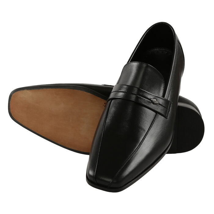 Black Leather Sole Shoes - Image 2