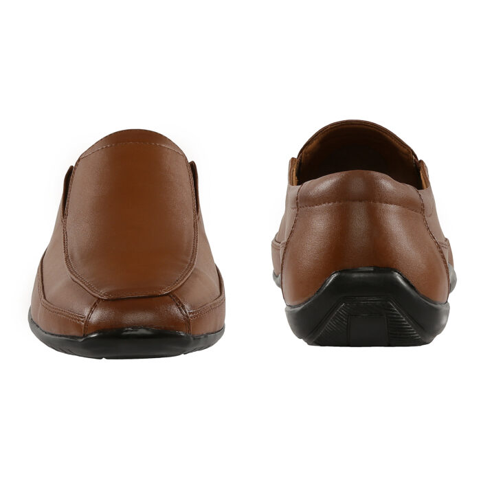 Brown Leather Loafers - Image 3