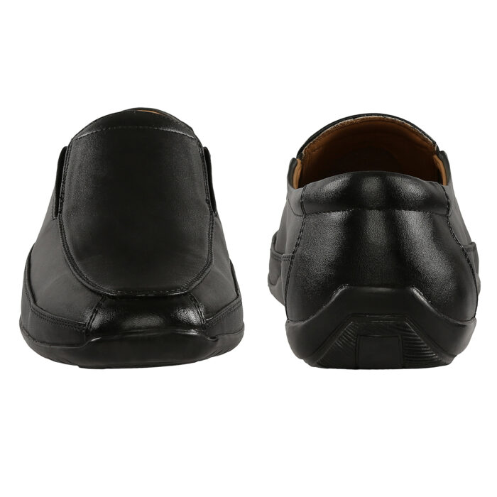 Black Leather Loafers - Image 2