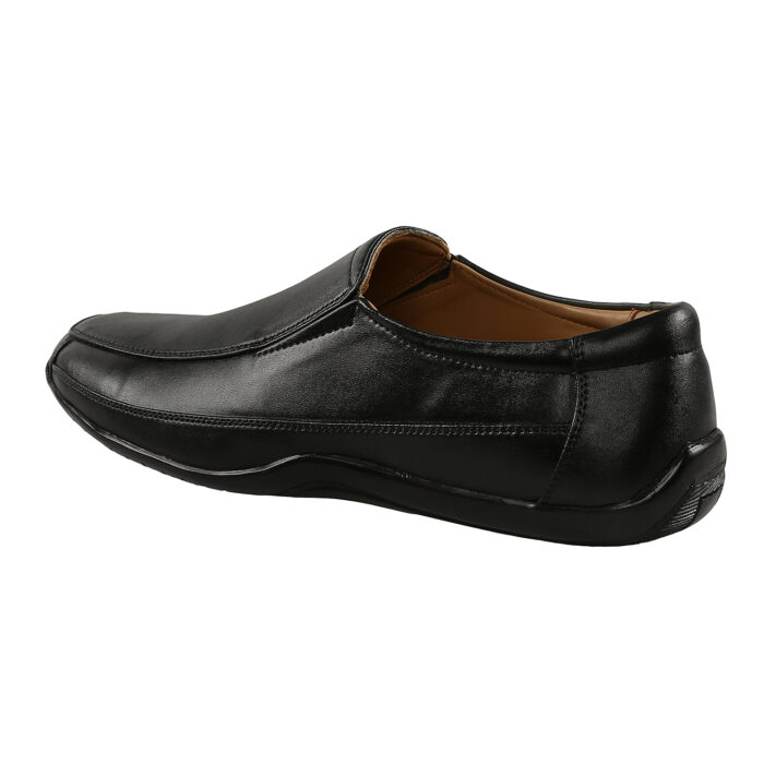 Black Leather Loafers - Image 6