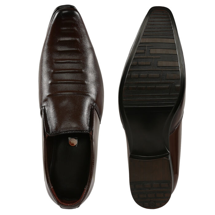 Brown Formal Leather Shoes - Image 4