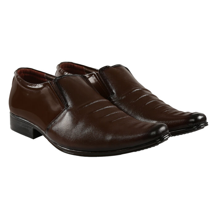 Brown Formal Leather Shoes - Image 5