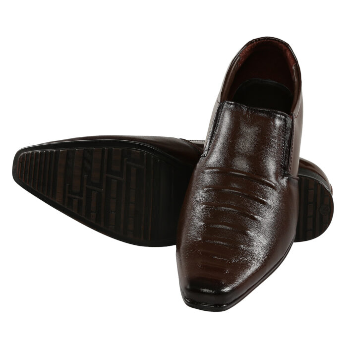 Brown Formal Leather Shoes - Image 7