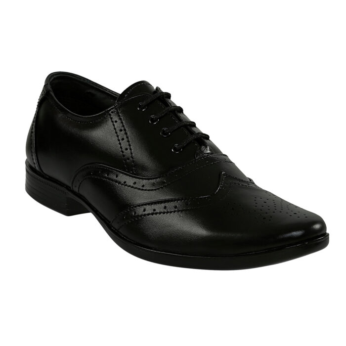 Black Leather Brogues