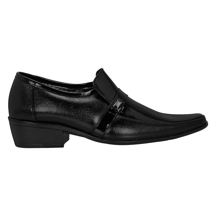 Black Leather Formal Shoes (Item 3500) - Image 4