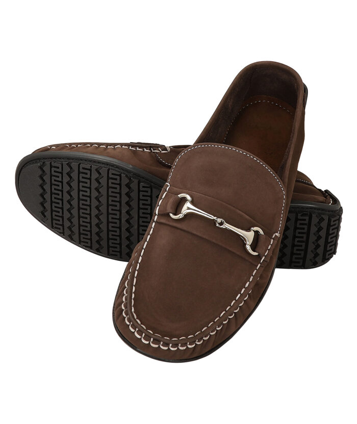 Brown Leather Loafers (Item 5517) - Image 5