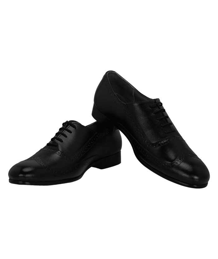 Black Leather Sole Brogues (Item 3068) - Image 5