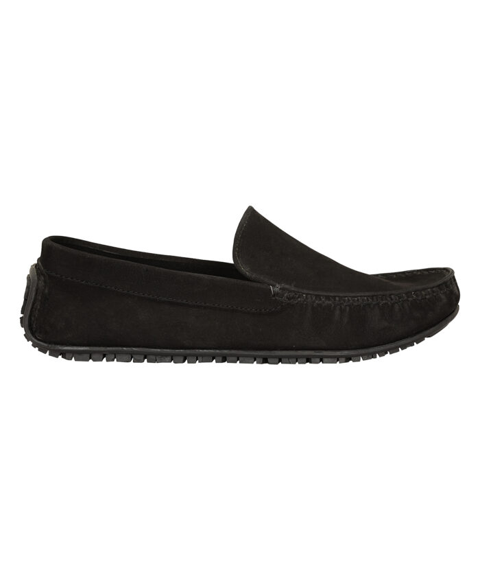 Black Leather Loafers (Item 5516) - Image 3