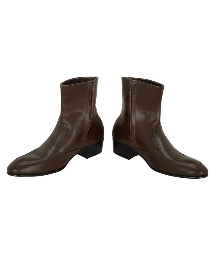 Brown Leather Sole Boots (Item 1018) - Image 5