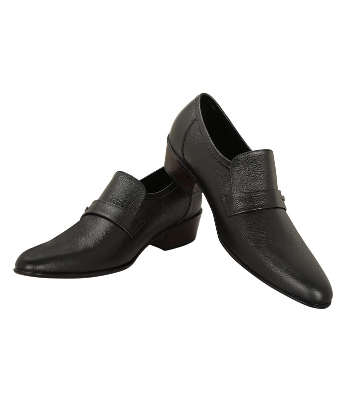 Black Leather Formal Shoes (Item 5528) - Image 5