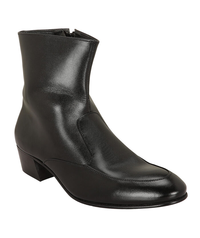 Black Leather Sole Boots (Item 1018)