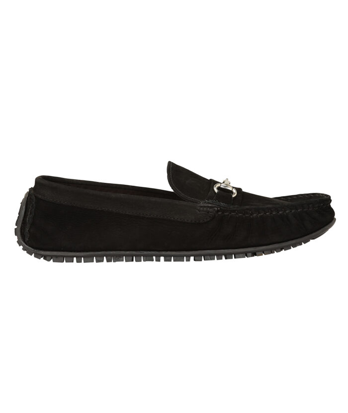 Black Leather Loafers (Item 5517) - Image 2