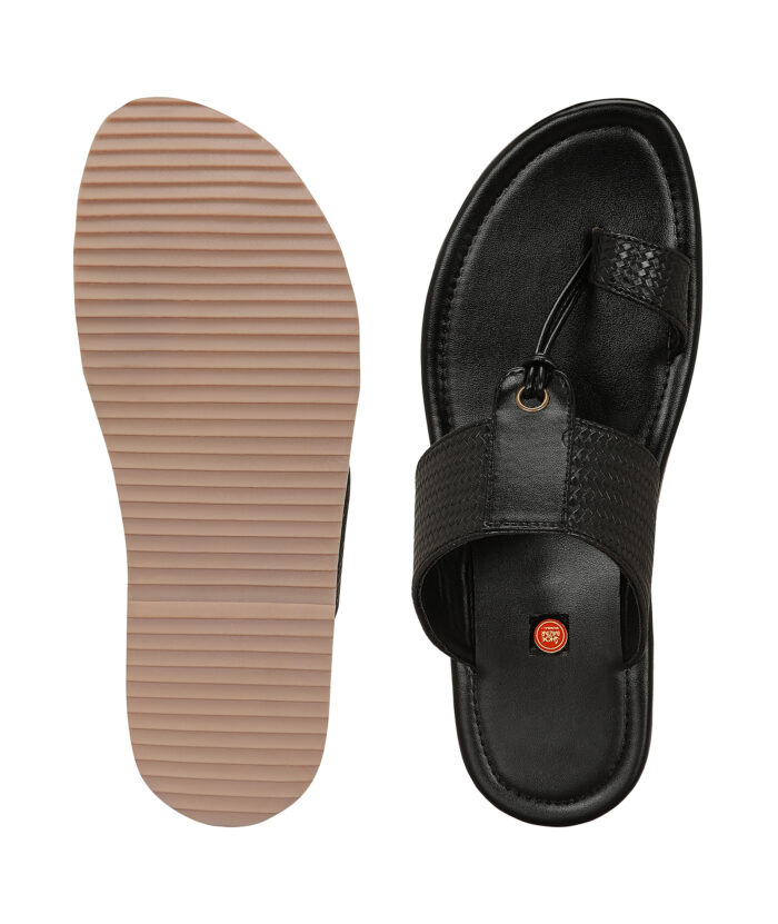 Black Casual Slippers (Item 901) - Image 4