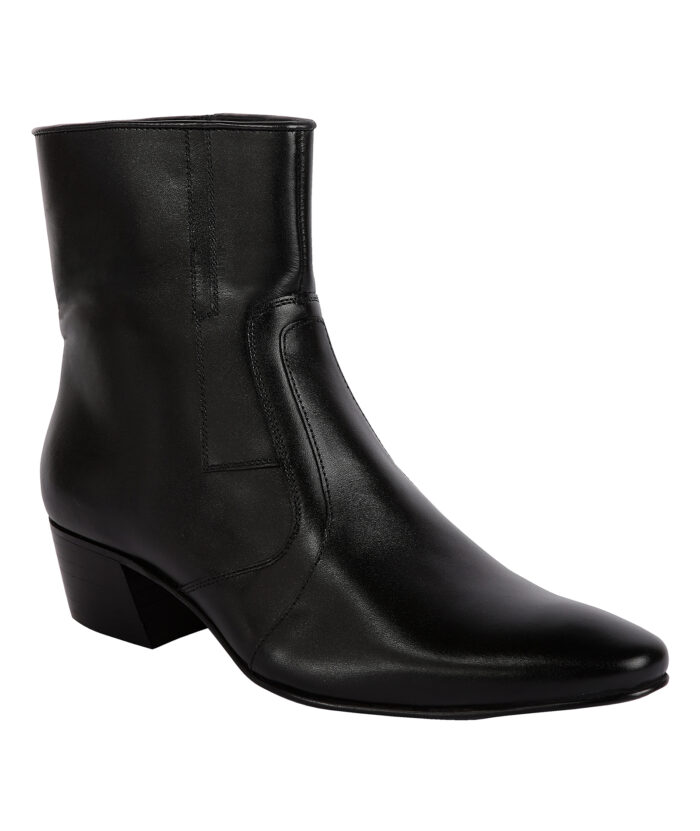 Black Leather Sole Boots (Item 1027)