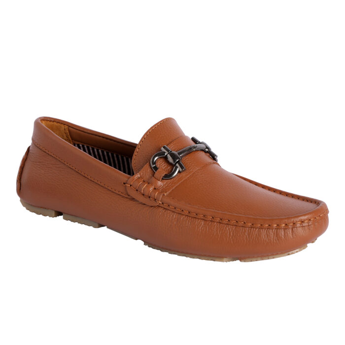 Tan Leather Loafers (Item 3435)