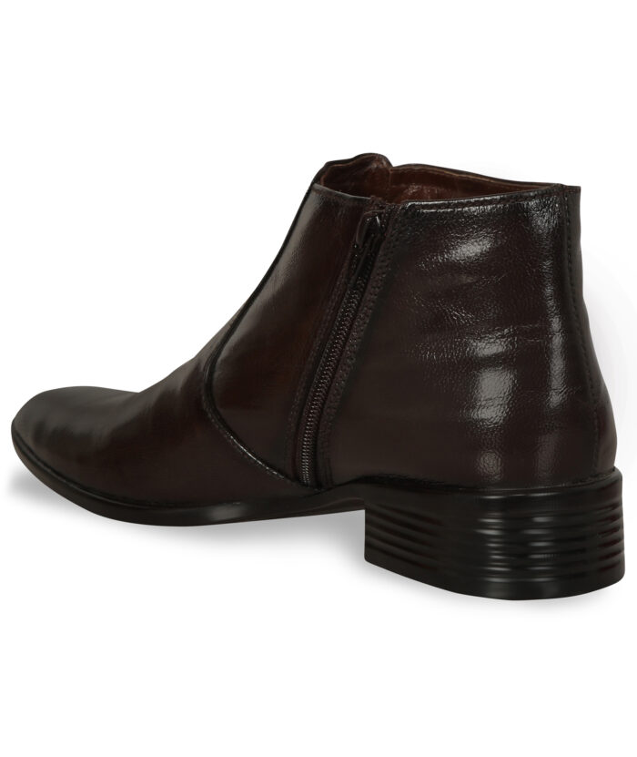 Brown Leather Boots (Item 1104) - Image 3