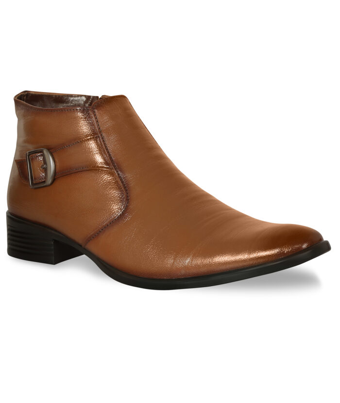 Tan Leather Boots (Item 1104)