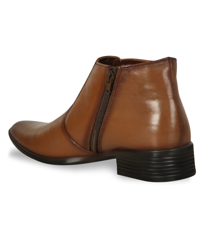 Tan Leather Boots (Item 1104) - Image 3