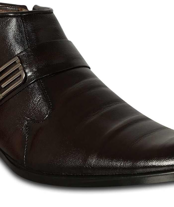 Brown Leather Boots (Item 1102) - Image 2