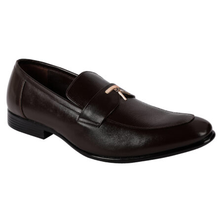 Brown Leather Slip On Shoes (Item 3368)